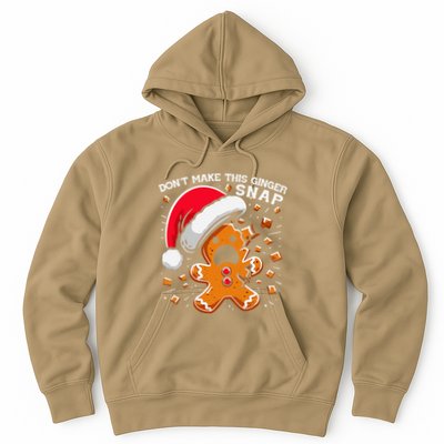 DonT Make This Ginger Snap Redhead Funny Christmas Hoodie