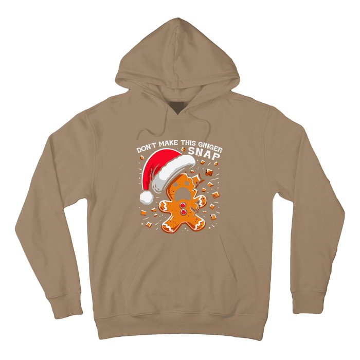 DonT Make This Ginger Snap Redhead Funny Christmas Hoodie