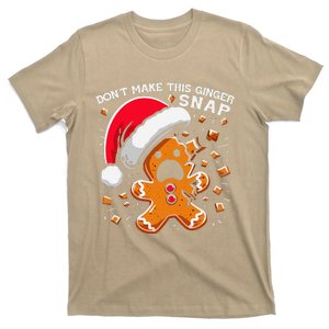 DonT Make This Ginger Snap Redhead Funny Christmas T-Shirt