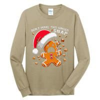 DonT Make This Ginger Snap Redhead Funny Christmas Tall Long Sleeve T-Shirt