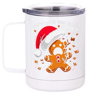 DonT Make This Ginger Snap Redhead Funny Christmas 12 oz Stainless Steel Tumbler Cup