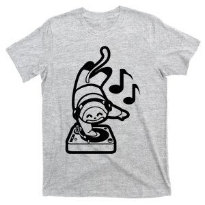 Dj Monkey Turntable Cartoon T-Shirt