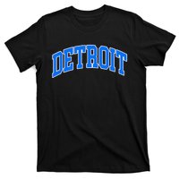 Detroit Michigan Throwback Design Print Classic T-Shirt