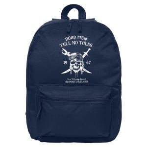 Dead Men Tell No Tales New Orleans Square Adventureland Pirates 16 in Basic Backpack