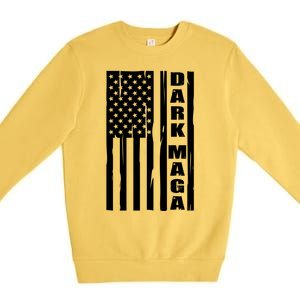 Dark Maga Trump 2024 Premium Crewneck Sweatshirt