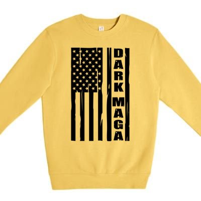 Dark Maga Trump 2024 Premium Crewneck Sweatshirt