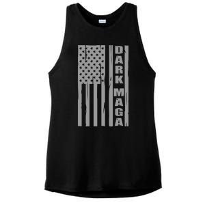 Dark Maga Trump 2024 Ladies PosiCharge Tri-Blend Wicking Tank