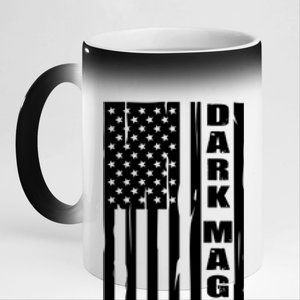 Dark Maga Trump 2024 11oz Black Color Changing Mug