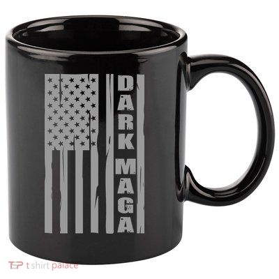 Dark Maga Trump 2024 11oz C Handle Ceramic Mug