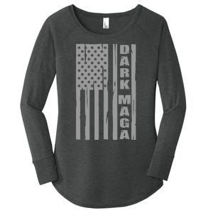 Dark Maga Trump 2024 Women's Perfect Tri Tunic Long Sleeve Shirt