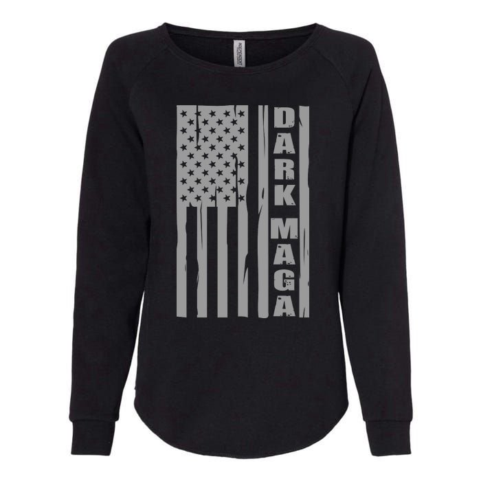 Dark Maga Trump 2024 Womens California Wash Sweatshirt