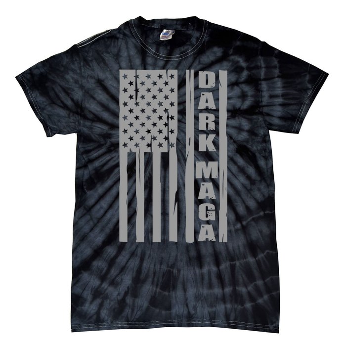 Dark Maga Trump 2024 Tie-Dye T-Shirt