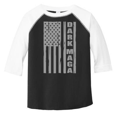 Dark Maga Trump 2024 Toddler Fine Jersey T-Shirt