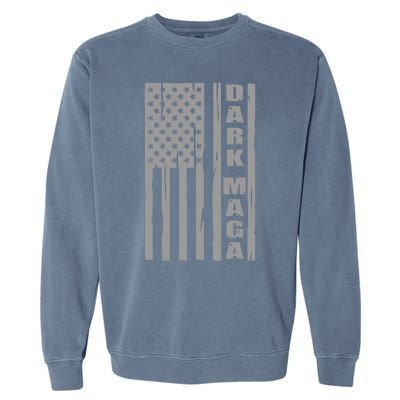 Dark Maga Trump 2024 Garment-Dyed Sweatshirt