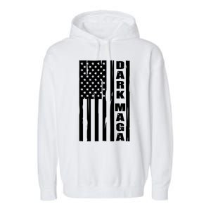 Dark Maga Trump 2024 Garment-Dyed Fleece Hoodie