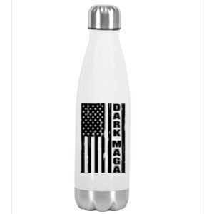 Dark Maga Trump 2024 Stainless Steel Insulated Water Bottle