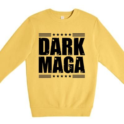 Dark Maga Trump 2024 Premium Crewneck Sweatshirt