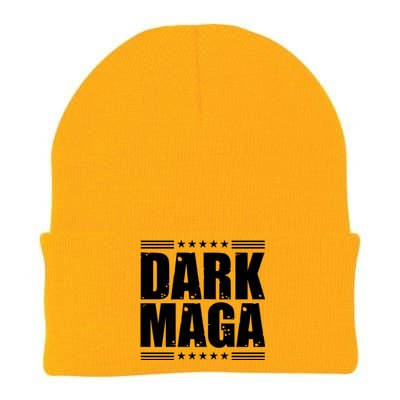 Dark Maga Trump 2024 Knit Cap Winter Beanie