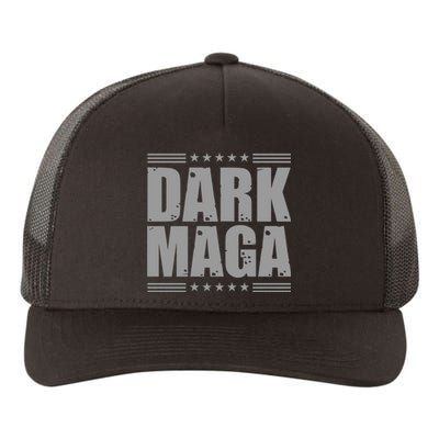 Dark Maga Trump 2024 Yupoong Adult 5-Panel Trucker Hat