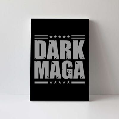 Dark Maga Trump 2024 Canvas