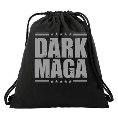 Dark Maga Trump 2024 Drawstring Bag