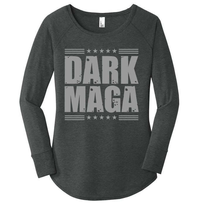 Dark Maga Trump 2024 Women's Perfect Tri Tunic Long Sleeve Shirt