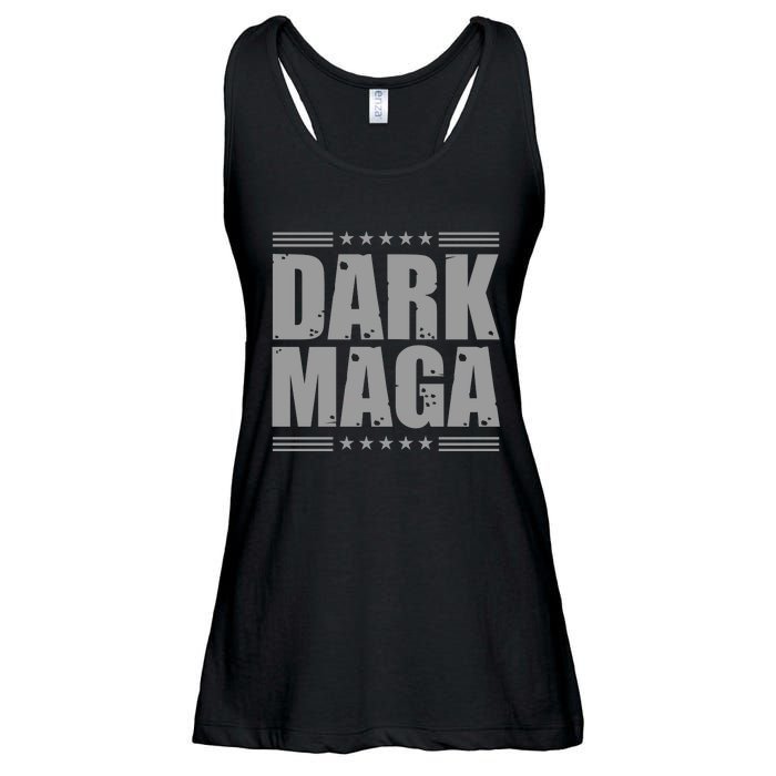 Dark Maga Trump 2024 Ladies Essential Flowy Tank