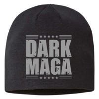 Dark Maga Trump 2024 Sustainable Beanie