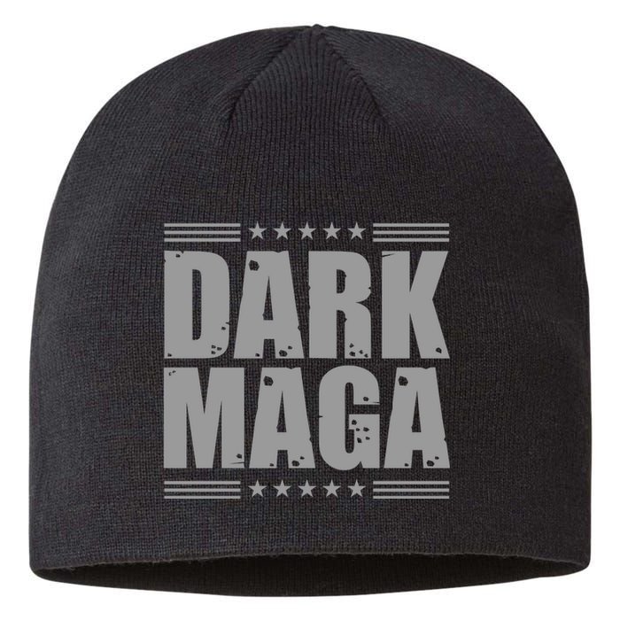 Dark Maga Trump 2024 Sustainable Beanie