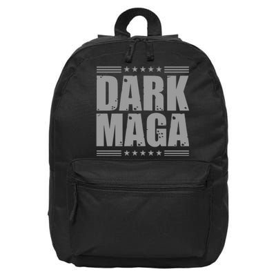 Dark Maga Trump 2024 16 in Basic Backpack