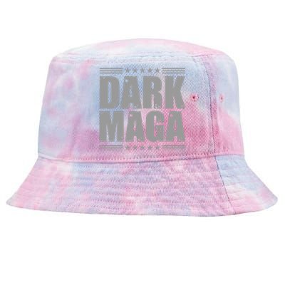 Dark Maga Trump 2024 Tie-Dyed Bucket Hat