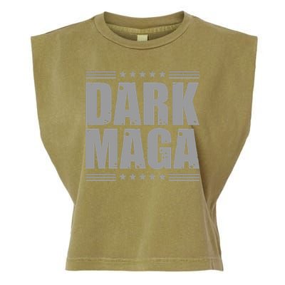 Dark Maga Trump 2024 Garment-Dyed Women's Muscle Tee