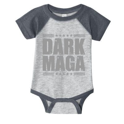 Dark Maga Trump 2024 Infant Baby Jersey Bodysuit