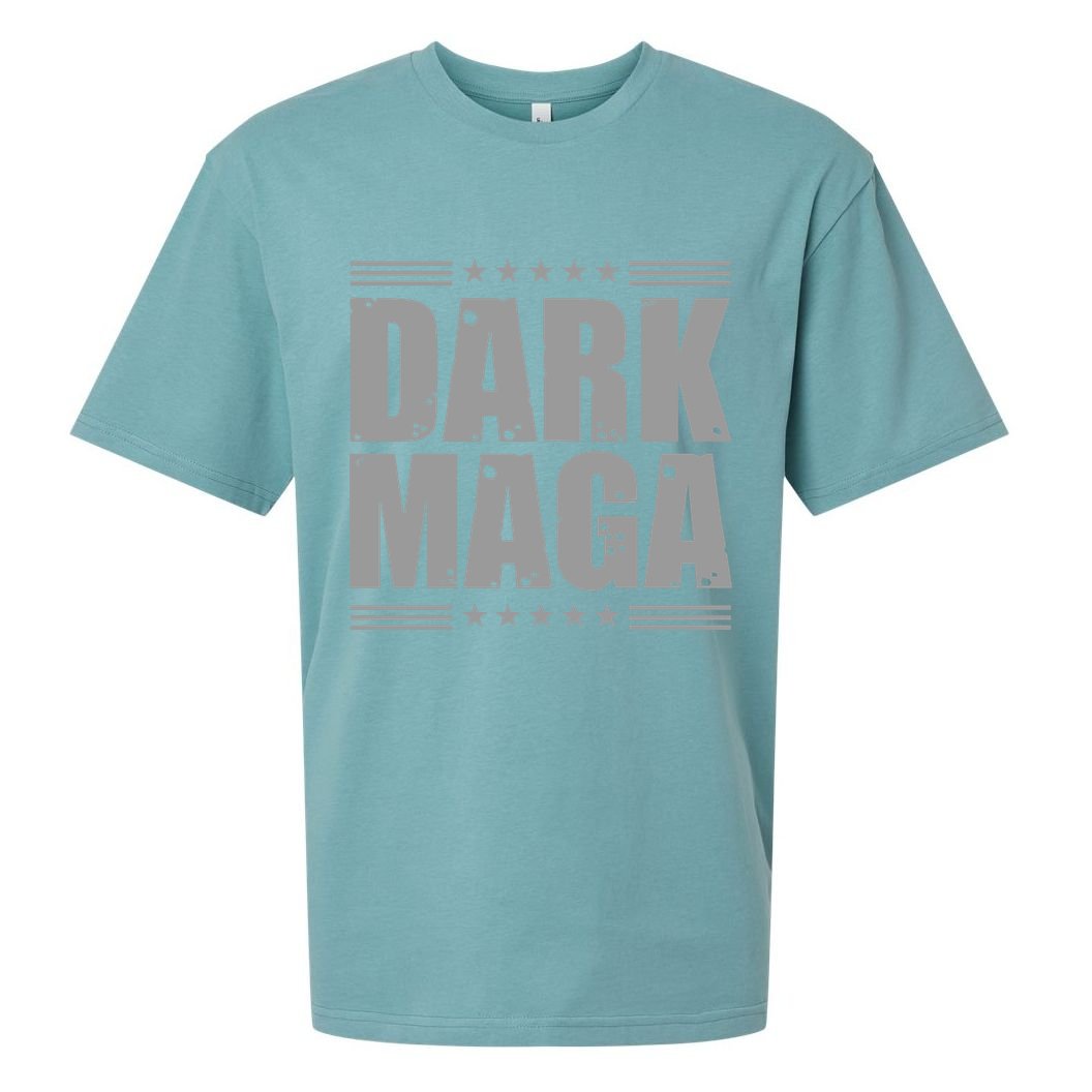 Dark Maga Trump 2024 Sueded Cloud Jersey T-Shirt