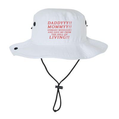 Daddy Mommy Unmake Me And Save Me From The Hell Of Living Bucket Hat