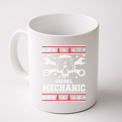 Diesel Mechanic Ugly Christmas Coffee Mug