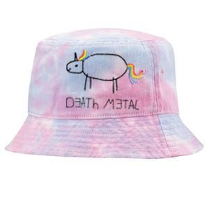 Death Metal Unicorn Tie-Dyed Bucket Hat