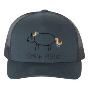 Death Metal Unicorn Yupoong Adult 5-Panel Trucker Hat