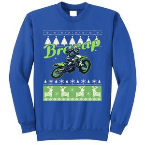 Dirtbike Motocross Ugly Christmas Gift Xmas Costume Sweatshirt