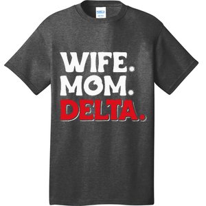 Delta Mom University Sister College Sorority Mom T-Shirt