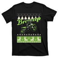 Dirtbike Motocross Ugly Christmas Sweatshirt Xmas Costume T-Shirt