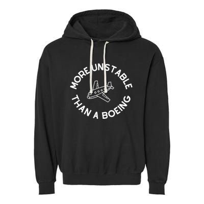 Doublecrossco More Unstable Than A Boeing Garment-Dyed Fleece Hoodie