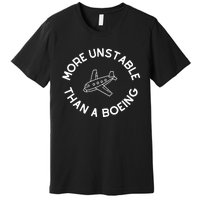 Doublecrossco More Unstable Than A Boeing Premium T-Shirt