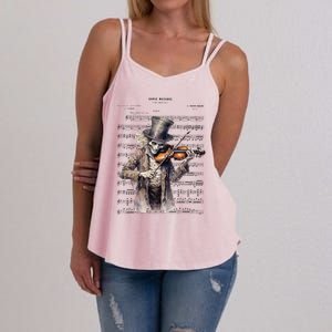 Danse Macabre Violin Halloween Women's Strappy Tank