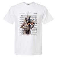 Danse Macabre Violin Halloween Garment-Dyed Heavyweight T-Shirt