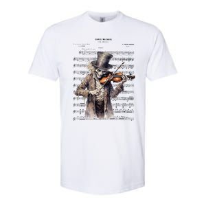 Danse Macabre Violin Halloween Softstyle CVC T-Shirt