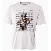 Danse Macabre Violin Halloween Cooling Performance Crew T-Shirt