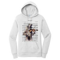 Danse Macabre Violin Halloween Women's Pullover Hoodie