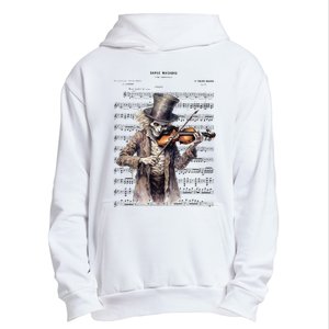 Danse Macabre Violin Halloween Urban Pullover Hoodie