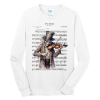 Danse Macabre Violin Halloween Tall Long Sleeve T-Shirt